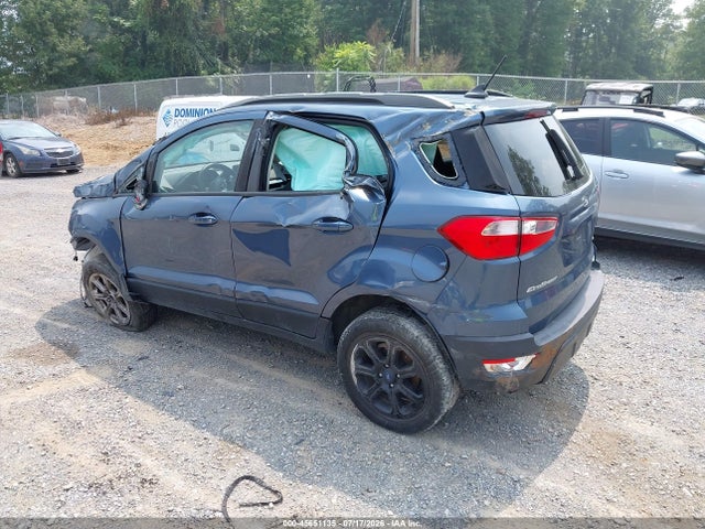 Продаж на аукціоні авто 2022 Ford Ecosport Se, vin: MAJ6S3GL3NC460027, номер лоту: 45651135