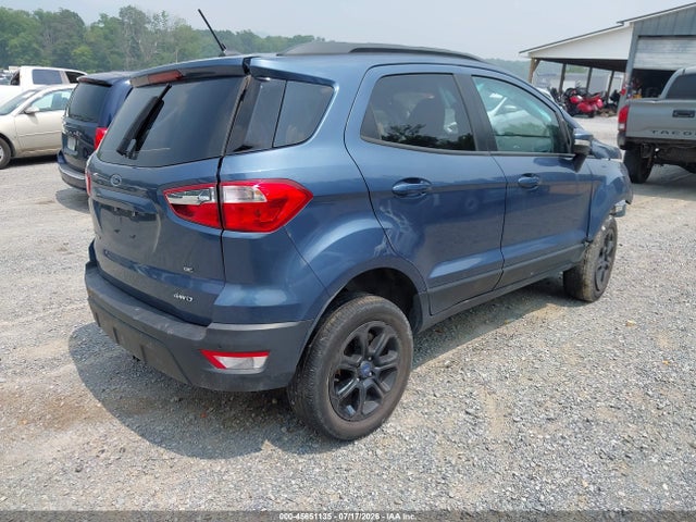Продаж на аукціоні авто 2022 Ford Ecosport Se, vin: MAJ6S3GL3NC460027, номер лоту: 45651135