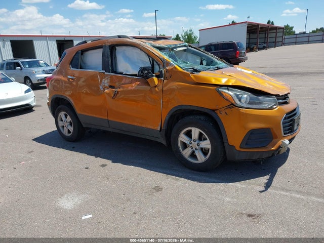 Продажа на аукционе авто 2017 Chevrolet Trax Lt, vin: 3GNCJPSB2HL168813, номер лота: 45651140