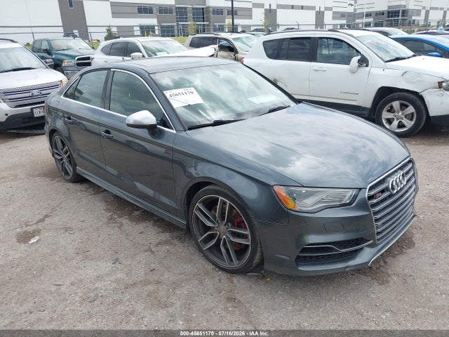 2015 Audi S3 2.0t Premium Plus მანქანა იყიდება აუქციონზე, vin: WAUBFGFF5F1031238, აუქციონის ნომერი: 45651170