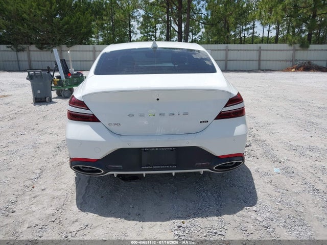 Auction sale of the 2023 Genesis G70 3.3t Rwd, vin: KMTG54TE7PU110272, lot number: 45651182