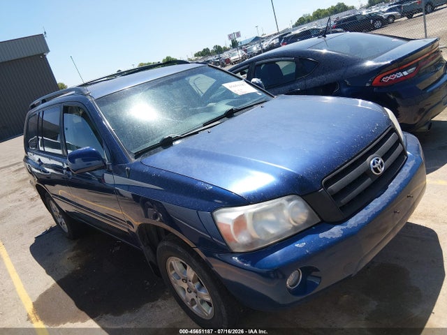 Auction sale of the 2004 Toyota Highlander V6, vin: JTEDP21A940005375, lot number: 45651187
