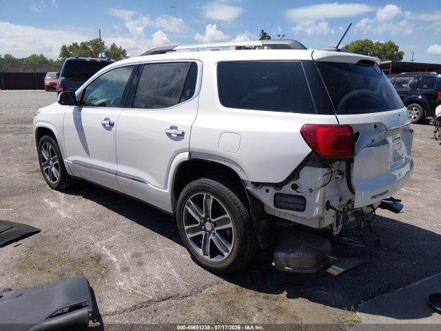 Продажа на аукционе авто 2018 Gmc Acadia Denali, vin: 1GKKNXLS0JZ173311, номер лота: 45651238