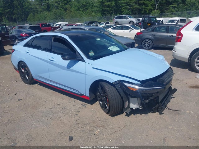 2025 Hyundai Elantra N მანქანა იყიდება აუქციონზე, vin: KMHLW4DK8SU027467, აუქციონის ნომერი: 45651315