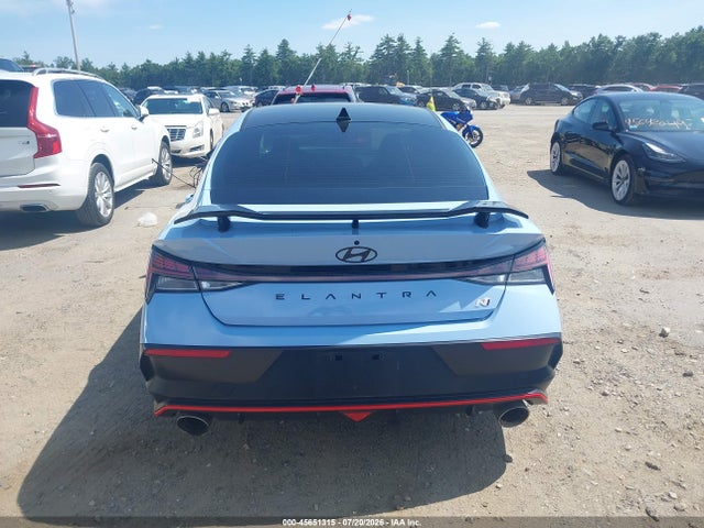 2025 Hyundai Elantra N მანქანა იყიდება აუქციონზე, vin: KMHLW4DK8SU027467, აუქციონის ნომერი: 45651315
