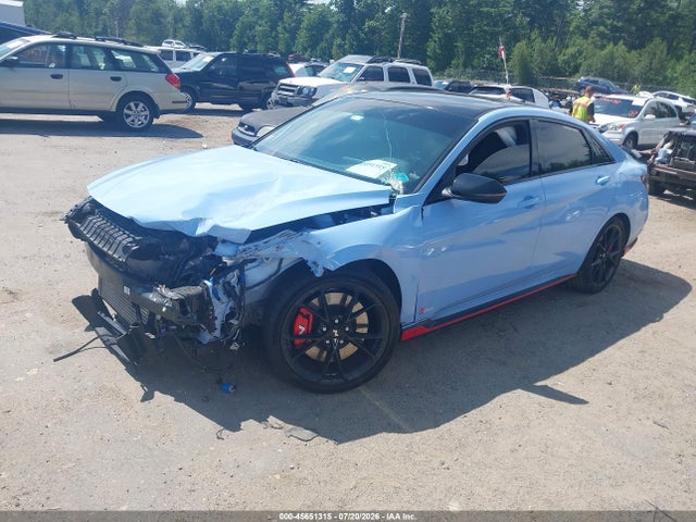 2025 Hyundai Elantra N მანქანა იყიდება აუქციონზე, vin: KMHLW4DK8SU027467, აუქციონის ნომერი: 45651315