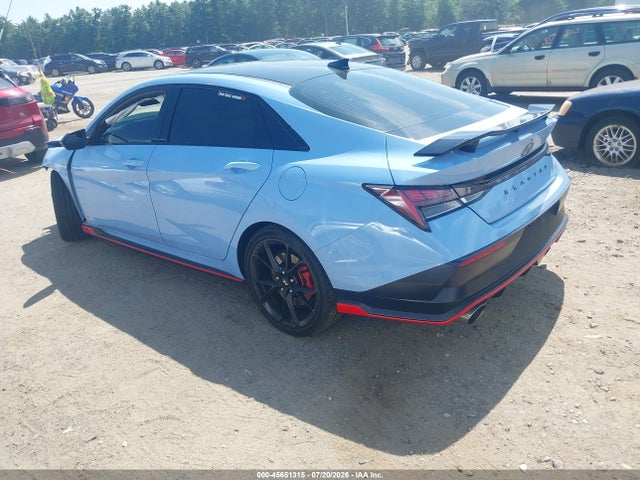 2025 Hyundai Elantra N მანქანა იყიდება აუქციონზე, vin: KMHLW4DK8SU027467, აუქციონის ნომერი: 45651315