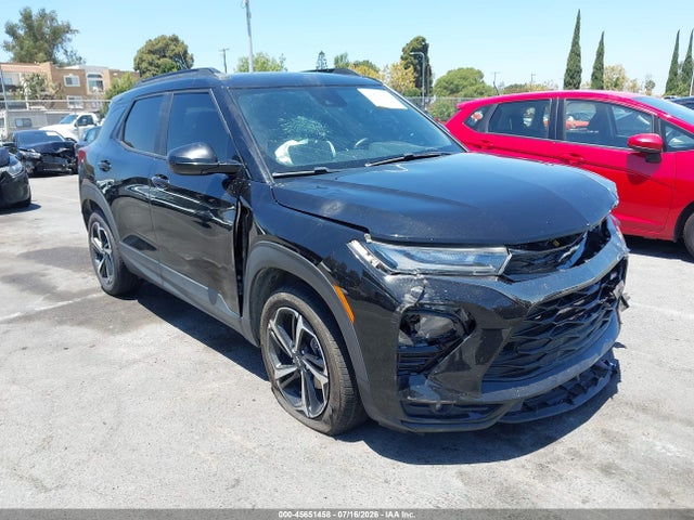 2022 Chevrolet Trailblazer Fwd Rs მანქანა იყიდება აუქციონზე, vin: KL79MTSL4NB069769, აუქციონის ნომერი: 45651458