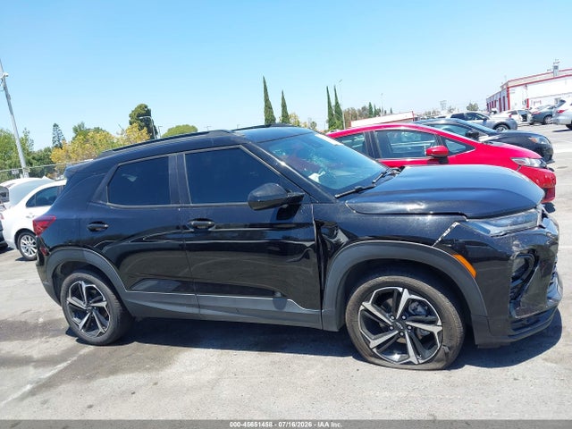 2022 Chevrolet Trailblazer Fwd Rs მანქანა იყიდება აუქციონზე, vin: KL79MTSL4NB069769, აუქციონის ნომერი: 45651458