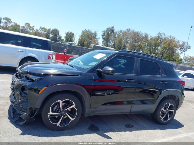 2022 Chevrolet Trailblazer Fwd Rs მანქანა იყიდება აუქციონზე, vin: KL79MTSL4NB069769, აუქციონის ნომერი: 45651458