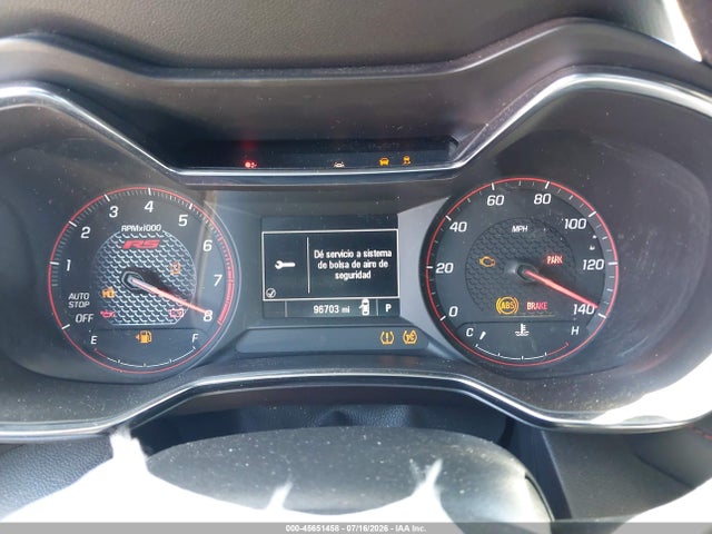 2022 Chevrolet Trailblazer Fwd Rs მანქანა იყიდება აუქციონზე, vin: KL79MTSL4NB069769, აუქციონის ნომერი: 45651458