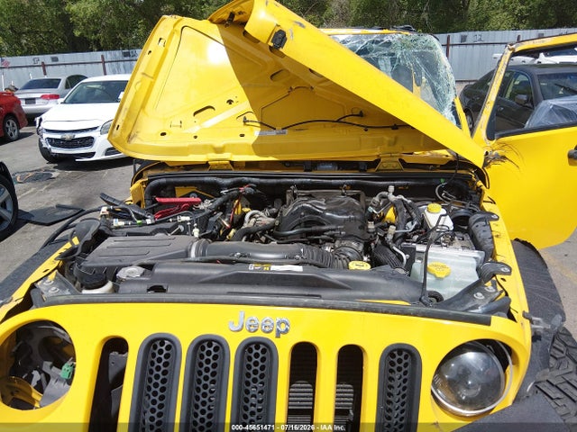 Aukcja sprzedaży 2015 Jeep Wrangler Unlimited Sport, vin: 1C4BJWDGXFL592109, numer aukcji: 45651471
