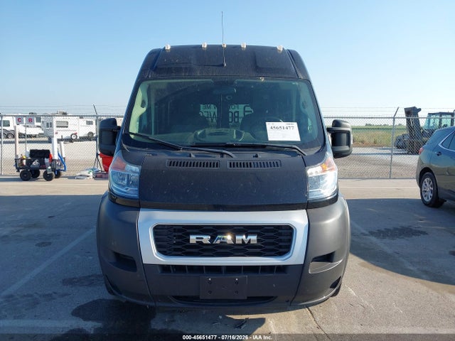 2021 Ram Promaster 2500 High Roof 159 Wb მანქანა იყიდება აუქციონზე, vin: 3C6LRVDG4ME538230, აუქციონის ნომერი: 45651477