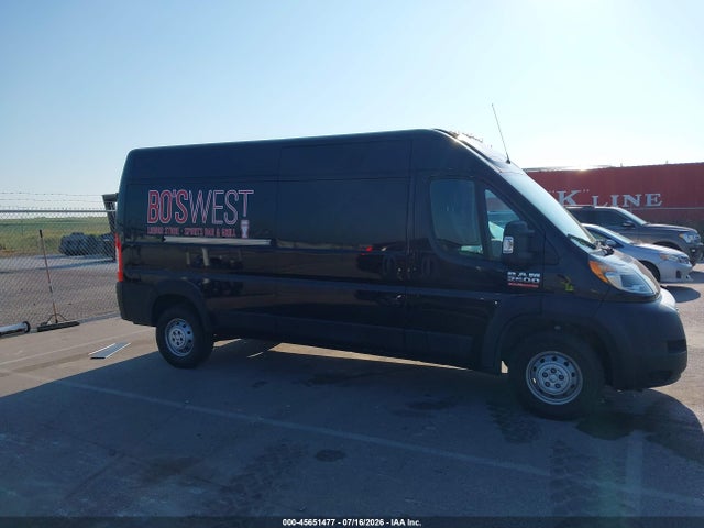 2021 Ram Promaster 2500 High Roof 159 Wb მანქანა იყიდება აუქციონზე, vin: 3C6LRVDG4ME538230, აუქციონის ნომერი: 45651477