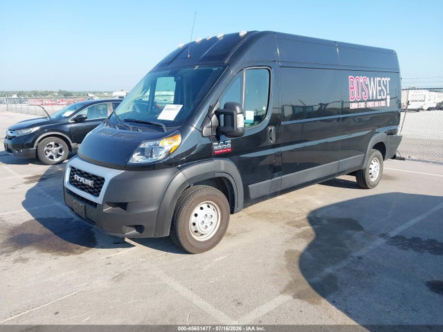 2021 Ram Promaster 2500 High Roof 159 Wb მანქანა იყიდება აუქციონზე, vin: 3C6LRVDG4ME538230, აუქციონის ნომერი: 45651477