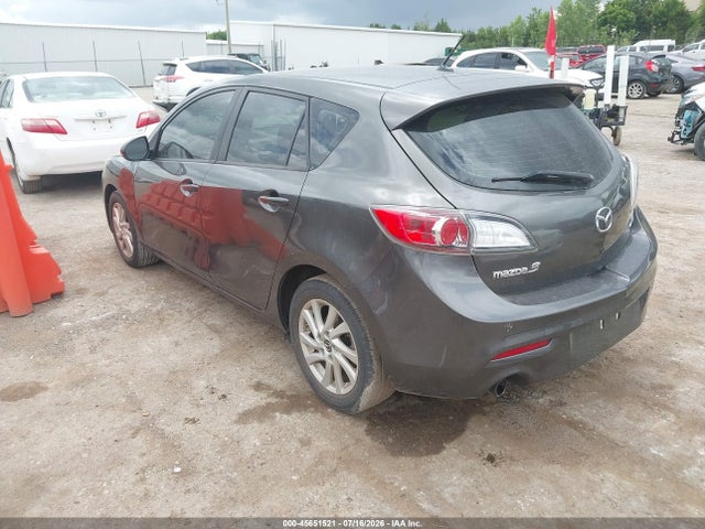 45651521 :رقم المزاد ، JM1BL1L78D1737459 vin ، 2013 Mazda Mazda3 I Touring مزاد بيع