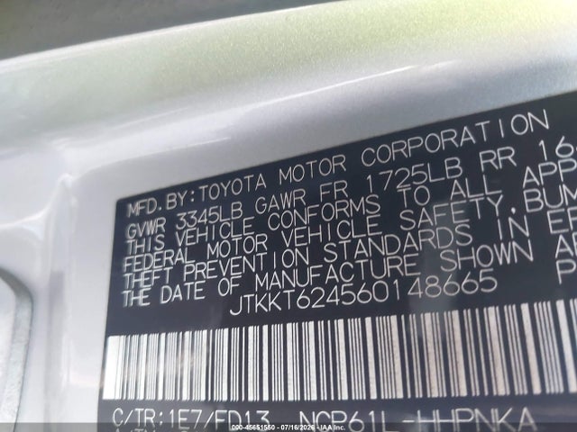 Продаж на аукціоні авто 2006 Scion Xa, vin: JTKKT624560148665, номер лоту: 45651550
