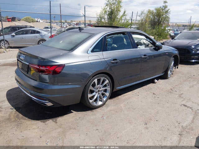 Продажа на аукционе авто 2023 Audi A4 Premium Plus 45 Tfsi S Line Quattro S Tronic, vin: WAUEAAF46PN003532, номер лота: 45651564