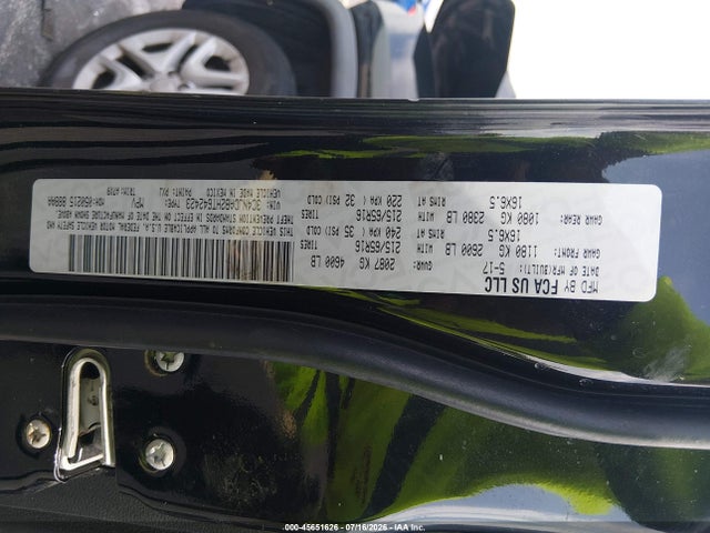 Продажа на аукционе авто 2017 Jeep Compass Sport, vin: 3C4NJDAB2HT642423, номер лота: 45651626