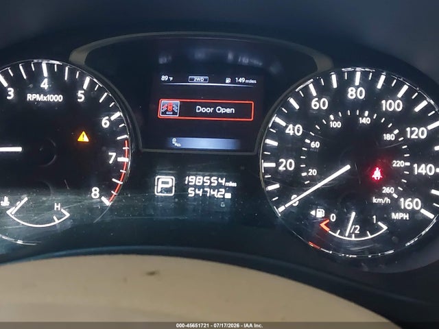 45651721 :رقم المزاد ، 5N1AR2MMXFC719620 vin ، 2015 Nissan Pathfinder Sl مزاد بيع