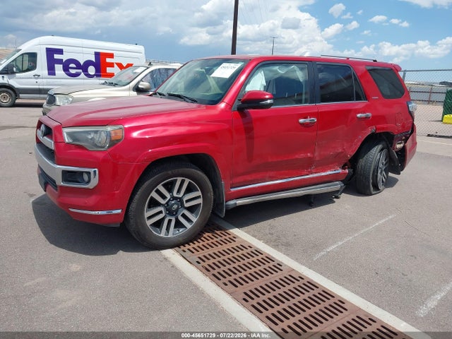 Продаж на аукціоні авто 2014 Toyota 4runner Limited, vin: JTEBU5JR9E5161959, номер лоту: 45651729