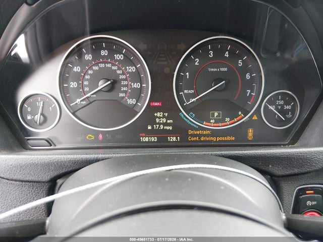 Продаж на аукціоні авто 2013 Bmw 335i, vin: WBA3A9C59DF477144, номер лоту: 45651733