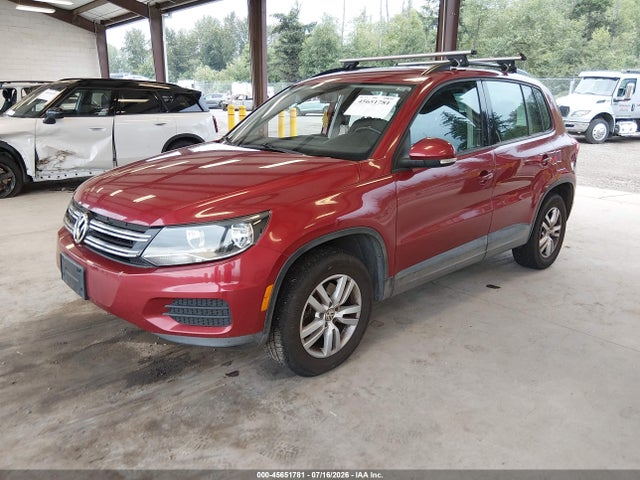 45651781 :رقم المزاد ، WVGBV7AXXFW092220 vin ، 2015 Volkswagen Tiguan S مزاد بيع