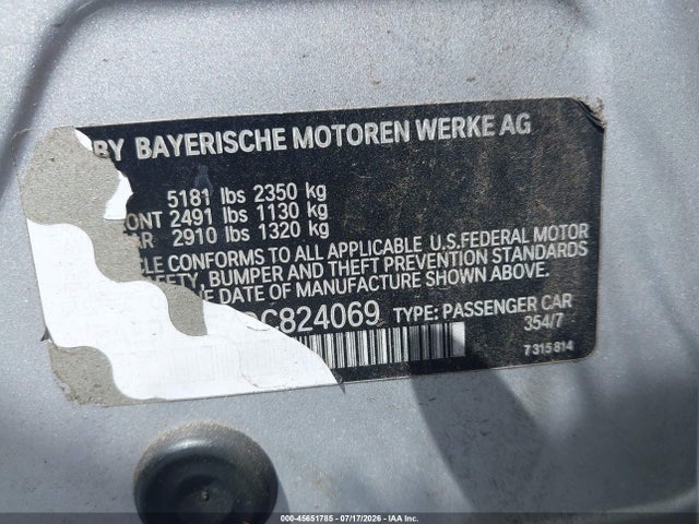 Продажа на аукционе авто 2013 Bmw 535i, vin: WBAFR7C5XDC824069, номер лота: 45651785