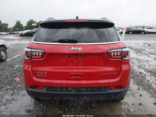Aukcja sprzedaży 2020 Jeep Compass Limited 4x4, vin: 3C4NJDCB8LT242968, numer aukcji: 45651807