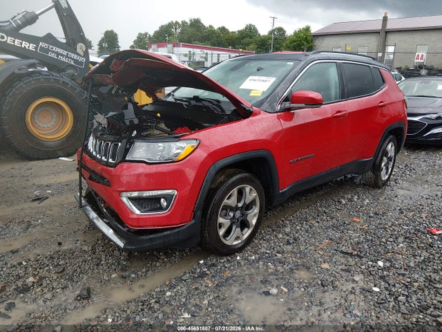 Aukcja sprzedaży 2020 Jeep Compass Limited 4x4, vin: 3C4NJDCB8LT242968, numer aukcji: 45651807