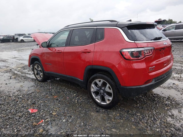 Aukcja sprzedaży 2020 Jeep Compass Limited 4x4, vin: 3C4NJDCB8LT242968, numer aukcji: 45651807