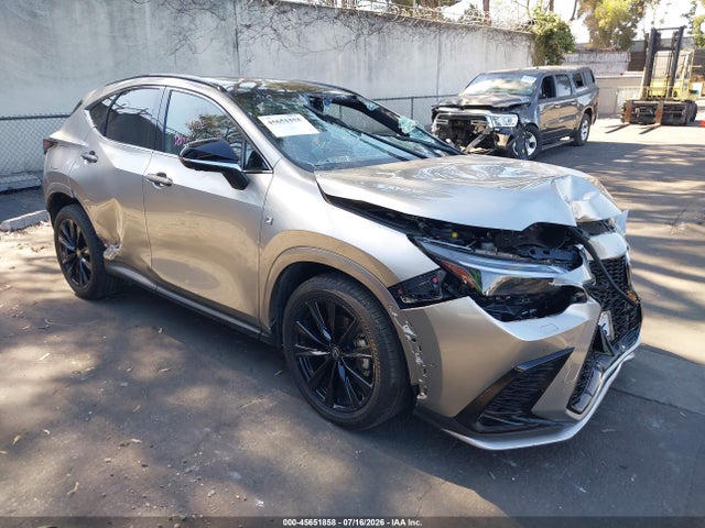 2026 Lexus Nx 450h+ F Sport Handling მანქანა იყიდება აუქციონზე, vin: JTJKKCFZ0T2077340, აუქციონის ნომერი: 45651858