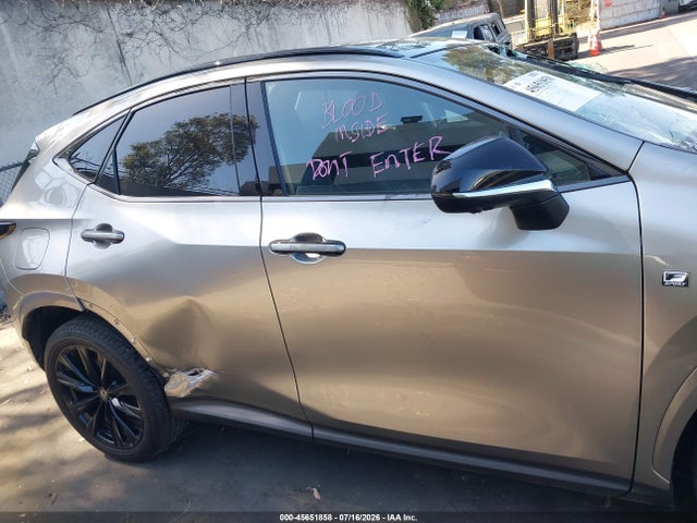 2026 Lexus Nx 450h+ F Sport Handling მანქანა იყიდება აუქციონზე, vin: JTJKKCFZ0T2077340, აუქციონის ნომერი: 45651858