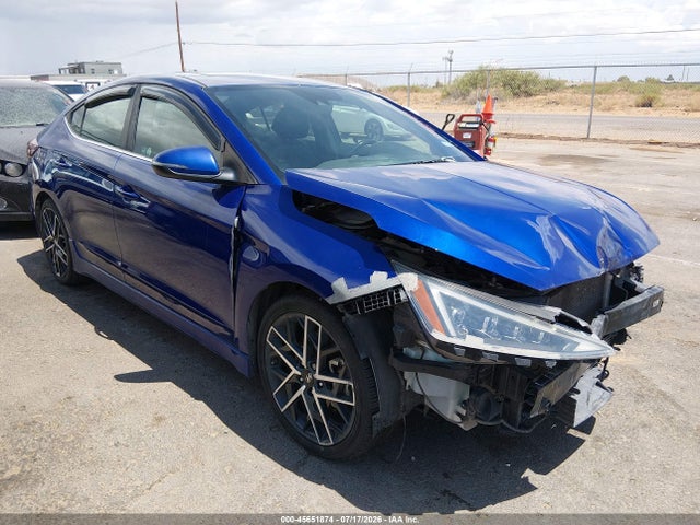 45651874 :رقم المزاد ، KMHD04LB8LU038235 vin ، 2020 Hyundai Elantra Sport مزاد بيع