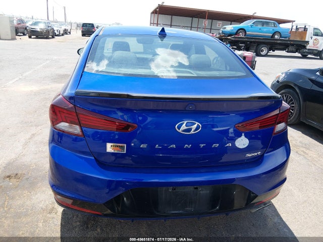 Aukcja sprzedaży 2020 Hyundai Elantra Sport, vin: KMHD04LB8LU038235, numer aukcji: 45651874