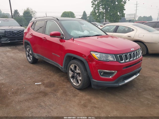 Aukcja sprzedaży 2019 Jeep Compass Limited 4x4, vin: 3C4NJDCB4KT767296, numer aukcji: 45651881