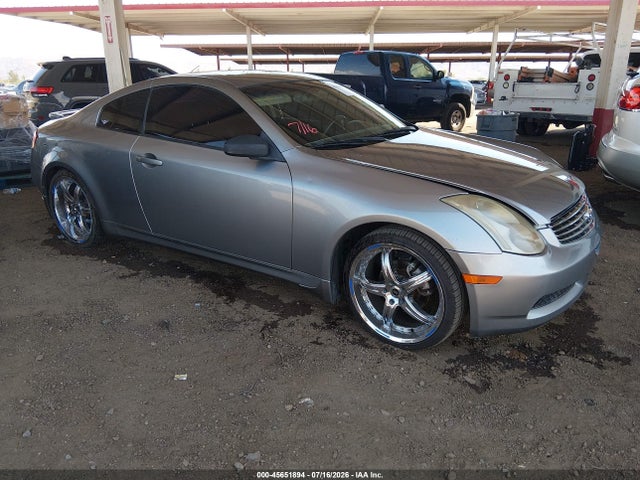 Продаж на аукціоні авто 2003 Infiniti G35 Base W/leather, vin: JNKCV54EX3M225250, номер лоту: 45651894
