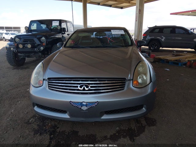 2003 Infiniti G35 Base W/leather მანქანა იყიდება აუქციონზე, vin: JNKCV54EX3M225250, აუქციონის ნომერი: 45651894