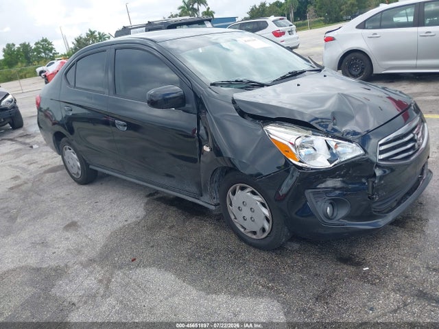 2019 Mitsubishi Mirage G4 Es მანქანა იყიდება აუქციონზე, vin: ML32F3FJ1KHF04575, აუქციონის ნომერი: 45651897
