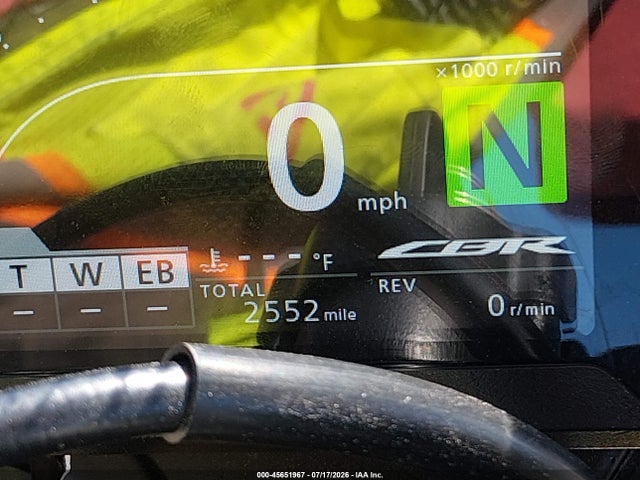Продажа на аукционе авто 2026 Honda Cbr1000 Rr, vin: JH2SC7715TK900819, номер лота: 45651967