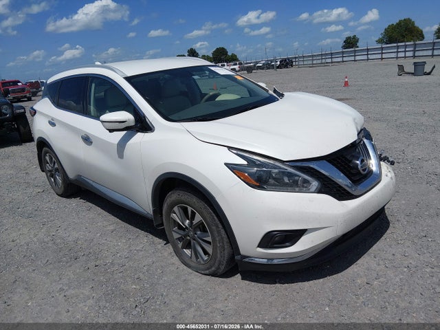 Aukcja sprzedaży 2018 Nissan Murano Sl, vin: 5N1AZ2MG0JN166127, numer aukcji: 45652031