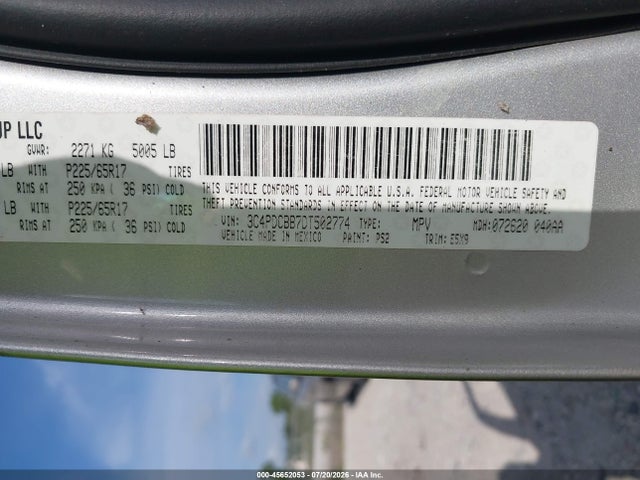 Продаж на аукціоні авто 2013 Dodge Journey Sxt, vin: 3C4PDCBB7DT502774, номер лоту: 45652053