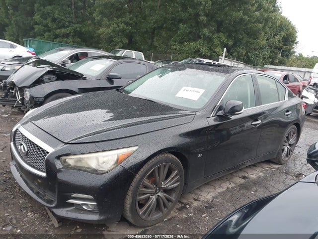 Продаж на аукціоні авто 2014 Infiniti Q50 Premium, vin: JN1BV7APXEM683844, номер лоту: 45652090