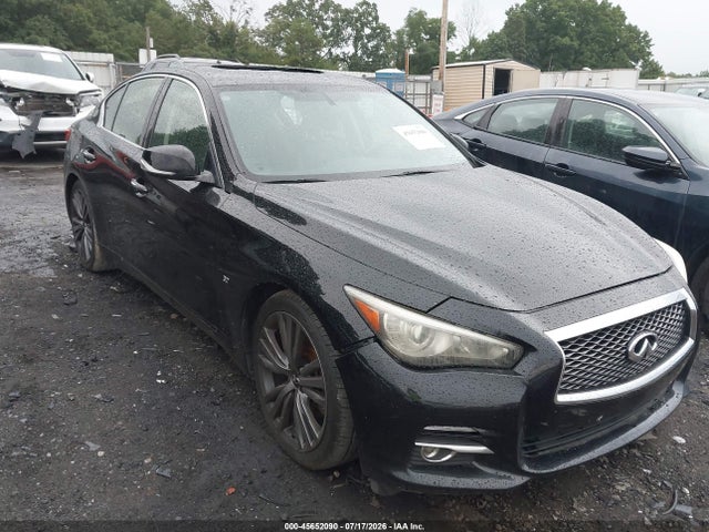 Продаж на аукціоні авто 2014 Infiniti Q50 Premium, vin: JN1BV7APXEM683844, номер лоту: 45652090