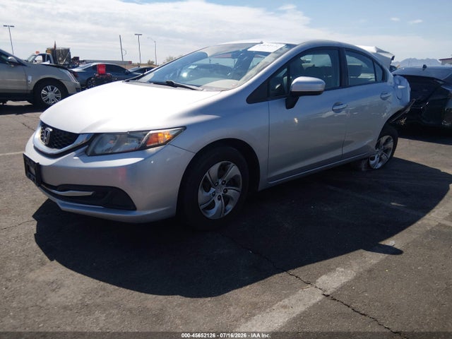 Honda Civic Lx 2015 19XFB2F52FE236572 Image 2