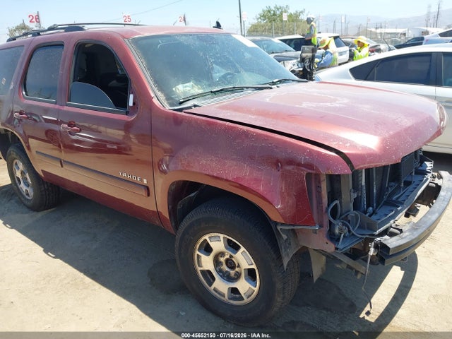 2008 Chevrolet Tahoe Lt მანქანა იყიდება აუქციონზე, vin: 1GNFK130X8J173303, აუქციონის ნომერი: 45652150