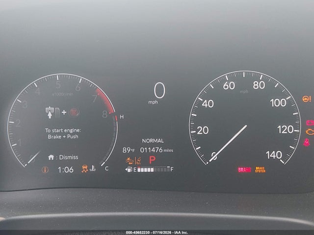 45652230 :رقم المزاد ، 5FPYK3F57SB018248 vin ، 2025 Honda Ridgeline Rtl مزاد بيع