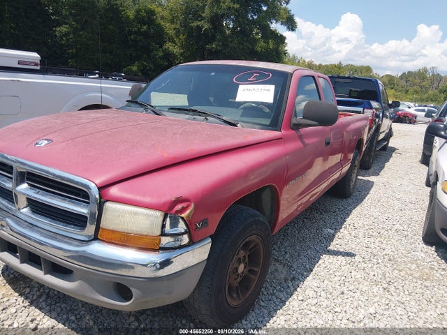 2000 Dodge Dakota Slt/sport მანქანა იყიდება აუქციონზე, vin: 1B7GL22X6YS537497, აუქციონის ნომერი: 45652250