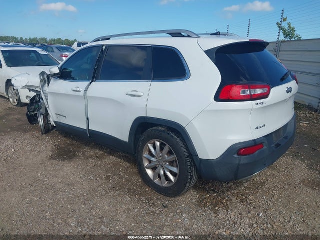 Продажа на аукционе авто 2015 Jeep Cherokee Limited, vin: 1C4PJMDS6FW640265, номер лота: 45652279