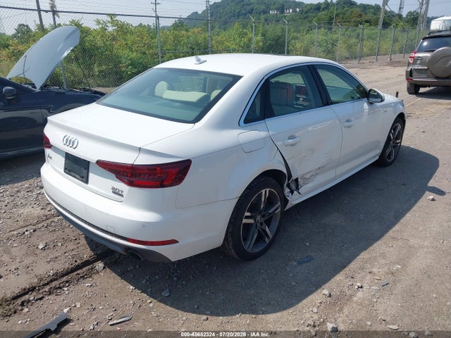 Продажа на аукционе авто 2018 Audi A4 2.0t Premium/2.0t Tech Premium, vin: WAUENAF45JA060386, номер лота: 45652324